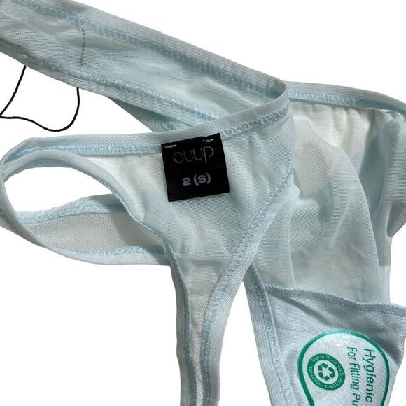 CUUP Modal Thong in Light Cyan - Picture 6 of 7